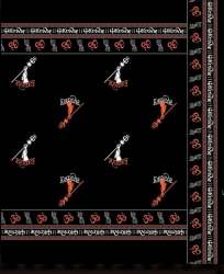 100% Cotton Black Mahakal Gamcha 