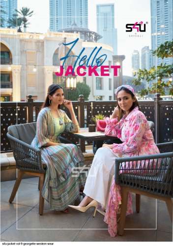 S4U JACKET VOL 9 GEORGETTE WESTERN WEAR