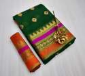cotton-silk-saree-with-blouse
