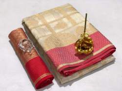 Crystal Cotton Silk Saree