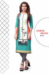 Ethnic Rayon Kurtis