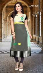Fancy Crepe Kurtis