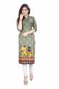 Fashionable Crepe Kurtis thumb 1