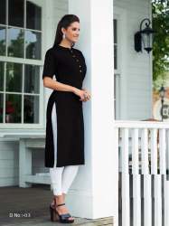 Half Sleeve Cotton Kurtis