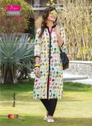 Heavy Rayon Printed Kurtis