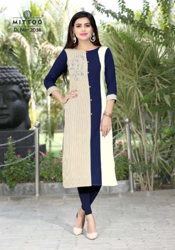 Plain Cotton Kurtis