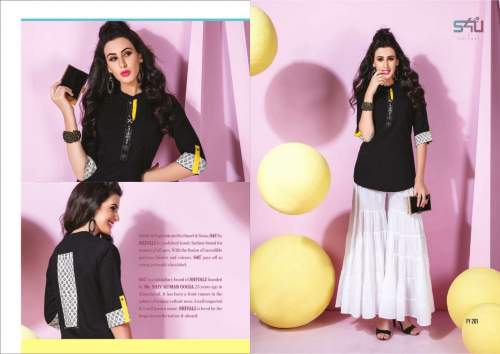 Printed Short Kurti