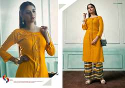 Rayon Kurti With Palazzo