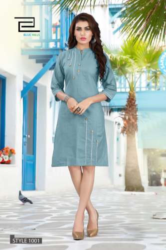 Regular Wear Cotton Kurti