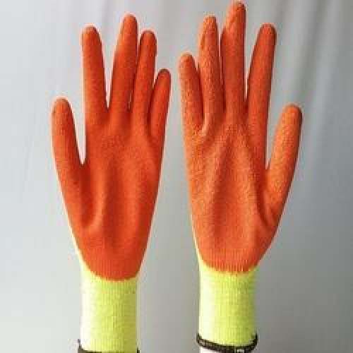 Latex coating gloves