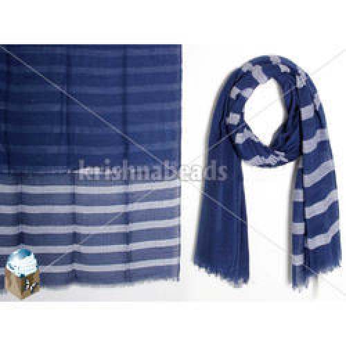 cotton striped shawl