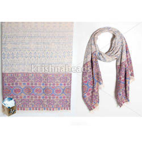 modern shawl by Krishna Beads Industries