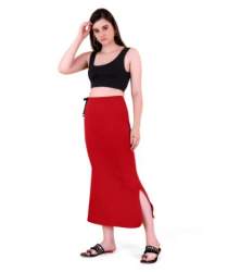 Ladies Red Saree Shapewear
