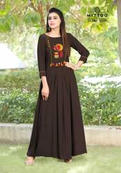 Designer gown style Kurti