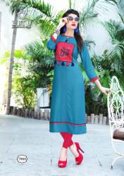 Embroidered Work Kurtis