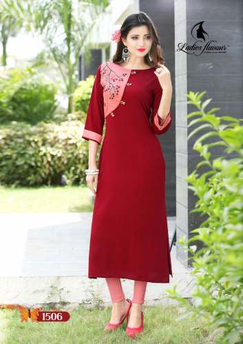 Stylist Rayon Kurti
