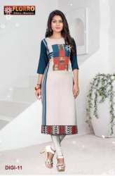 casual wear printed kurti