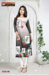Exclusive birds print kurti
