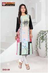 Straight style kurti