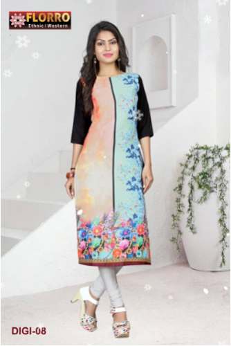 Two tone design kurti