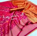 Heavy Banarasi With Patola Print Silk Saree  thumb 2