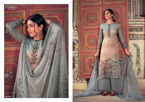 Pakistani Style Cotton Printed Suit Material 