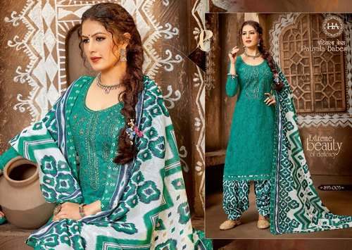 Pure Soft Cotton Digital Print Suit Material by Shivkrupa Enterprise