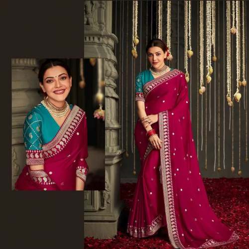 Trendy Designer saree by Vadhu Vatika by Vadhu Vatika