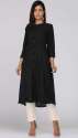 rayon-black-kurti