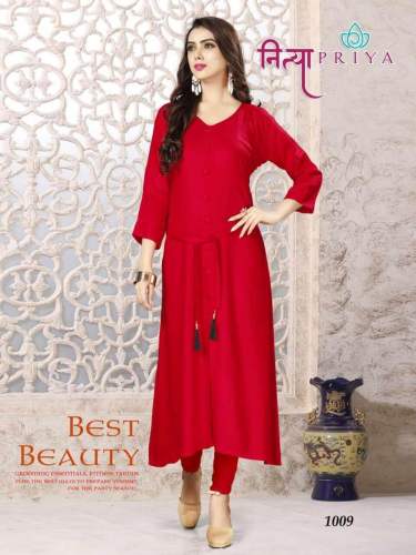 American Crape Kurtis