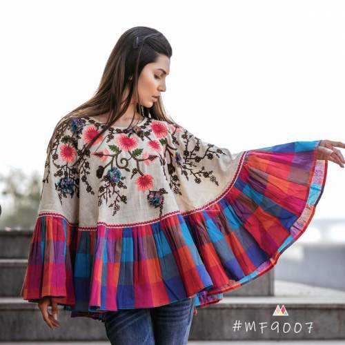 Designer poncho