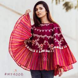 Embroidred Poncho-3