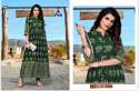 FVD RANG VOL-3 RAYON FOIL PRINT LONG KURTI thumb 5