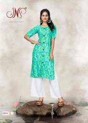 JNS Fashion Presents Kurti Palazo Set