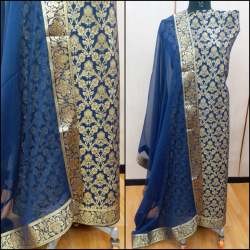 Designer Banarsi Silk Salwar Suit 