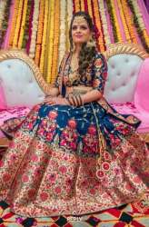 Kimkhab Banarsi Silk Lehenga