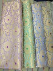 Pestal Brocade Fabric by Rose Fabrics