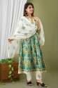 Anarkali Kurtis with Pant by Arihant Fashion