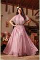 party-wear-look-pink-crop-top-lehenga