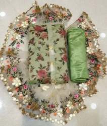 Trendy Digital Print Chanderi silk salwar suit collection