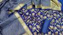 Banarasi masriced chanderi 70 gram dress thumb 4