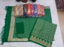 Banarasi pauri silk suit