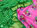 Banarasi printed suits thumb 1