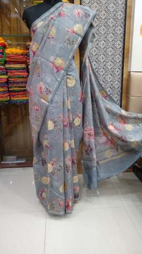 Banarasi Pure Chanderi jackot saree