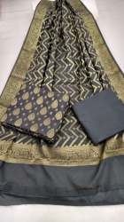 Banarasi Pure Chanderi Silk Suit