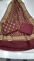 Banarasi Pure Chanderi Silk Suit thumb 5