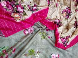 Banarasi pure Chanderi suit