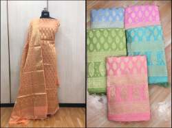 Banarasi Pure Chanderi Suits
