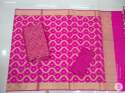 Banarasi silk brocade suit thumb 5