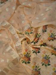 Banarasi silk digital printed suit